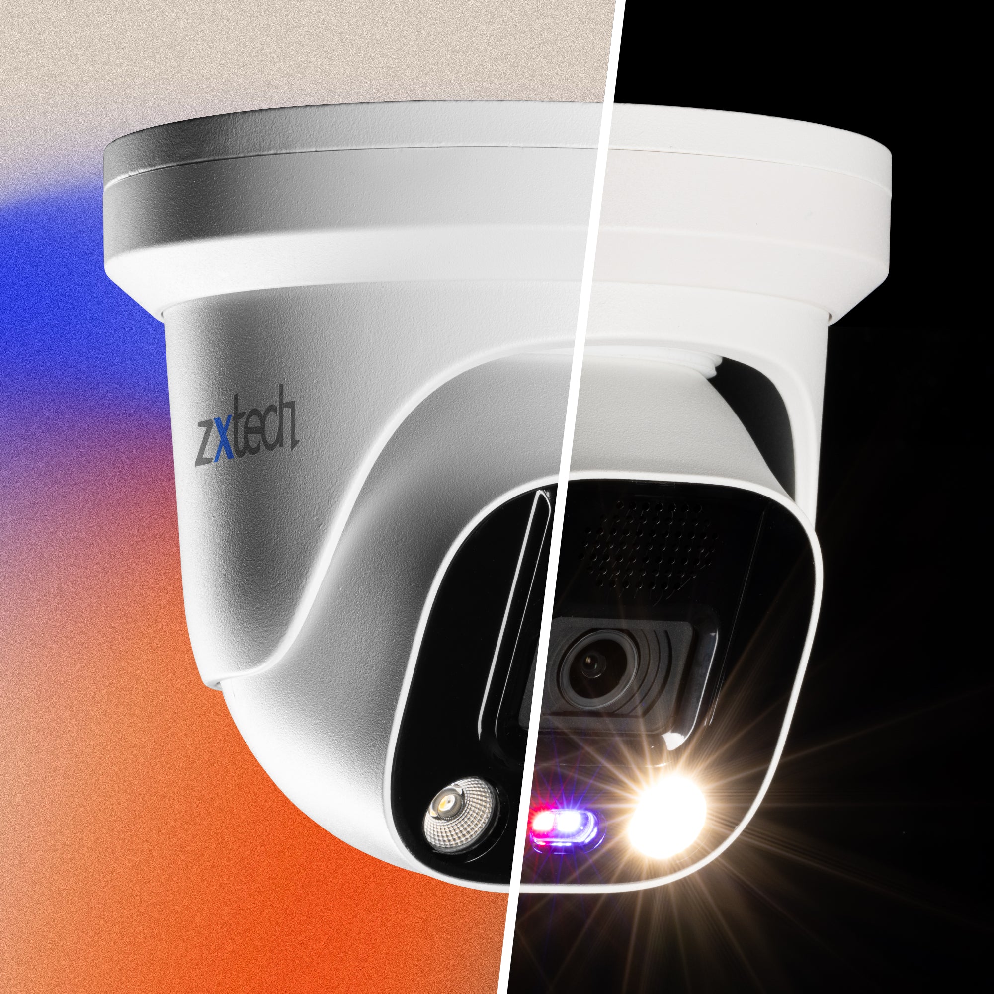 Zxtech Concierge 4K PoE CCTV Camera | All-in-One Front Door Security Solution