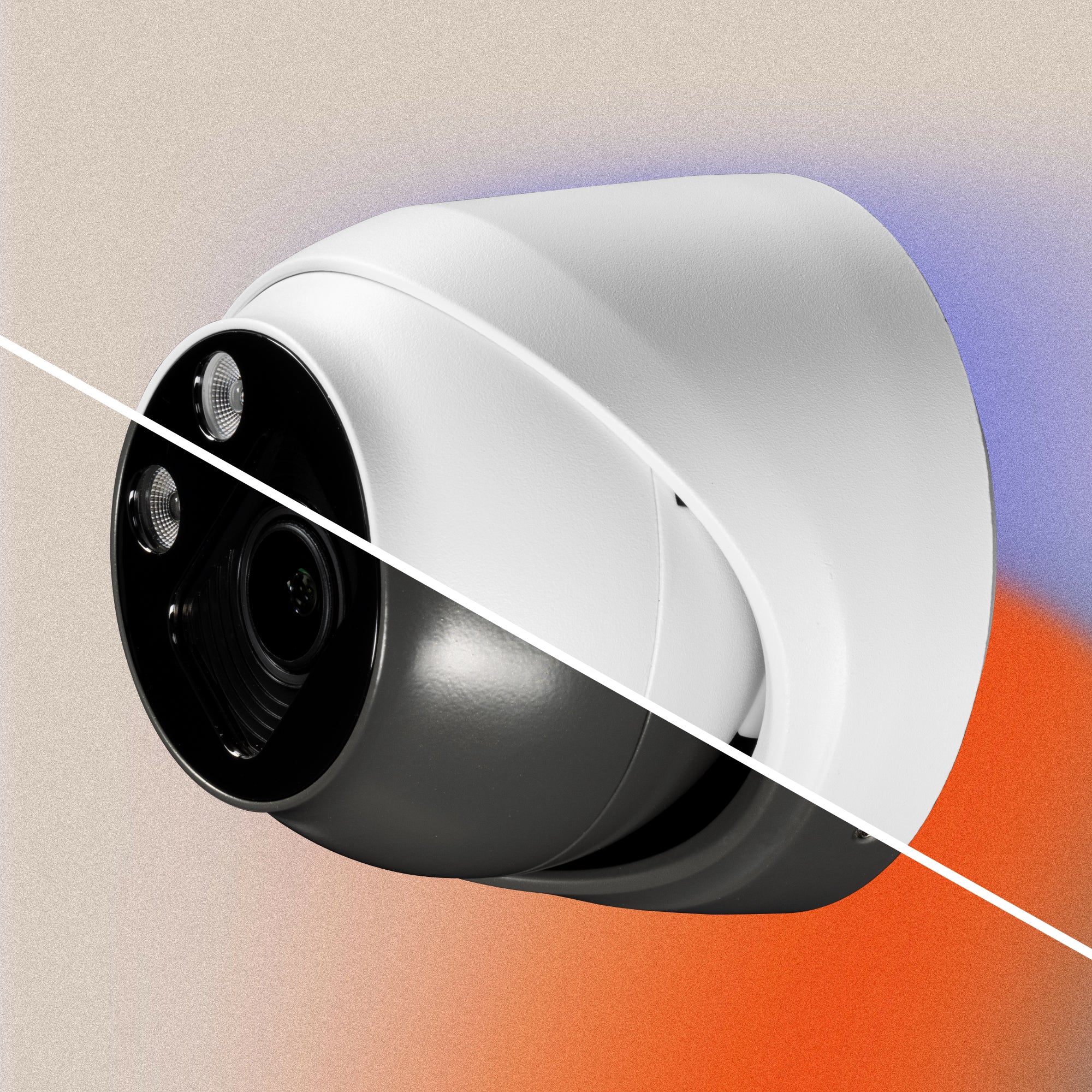 Zxtech 5MP Atlas 5× Auto Zoom PoE IP CCTV Camera with Audio | Pro Fusion Light