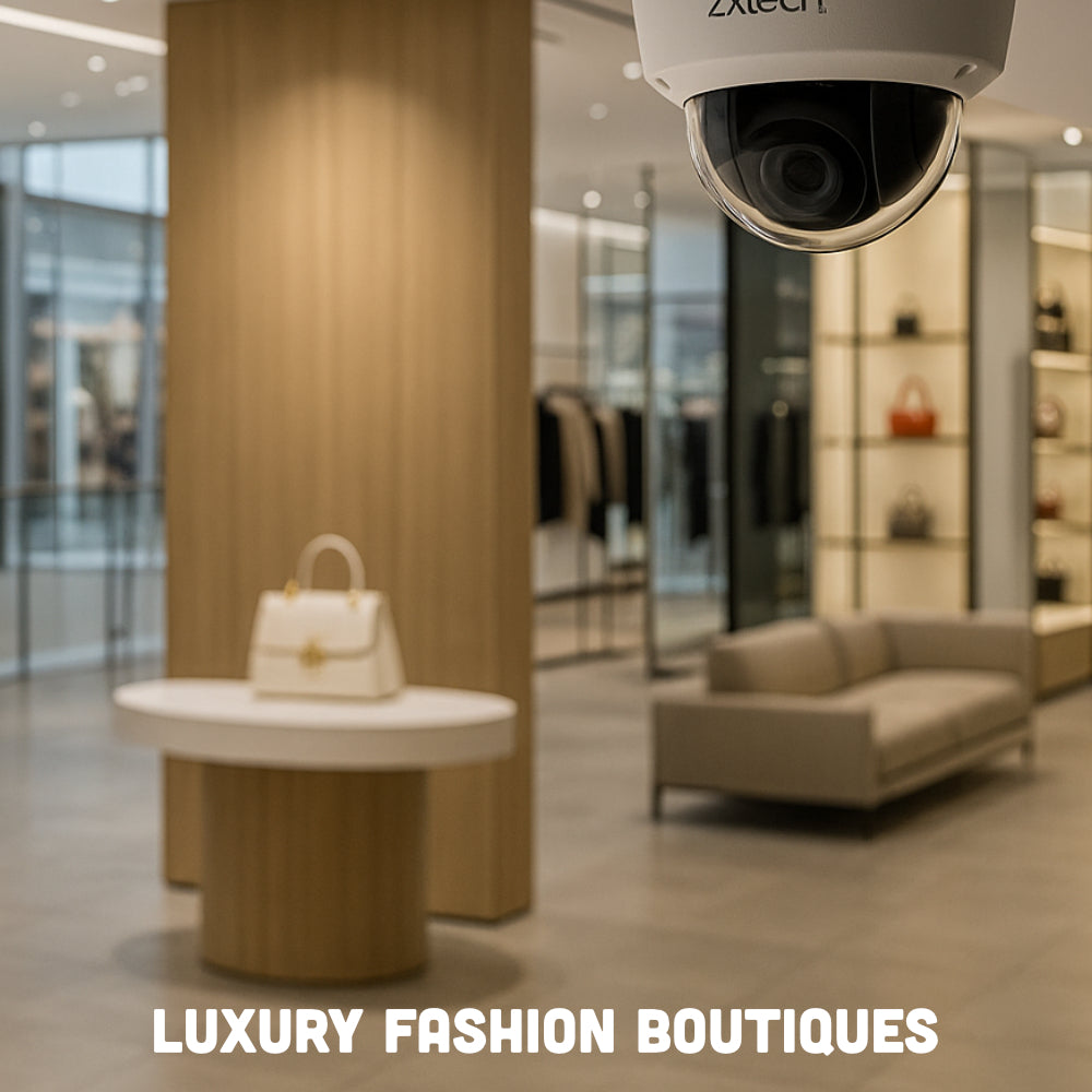 cctv camera for luxury fashion boutiques