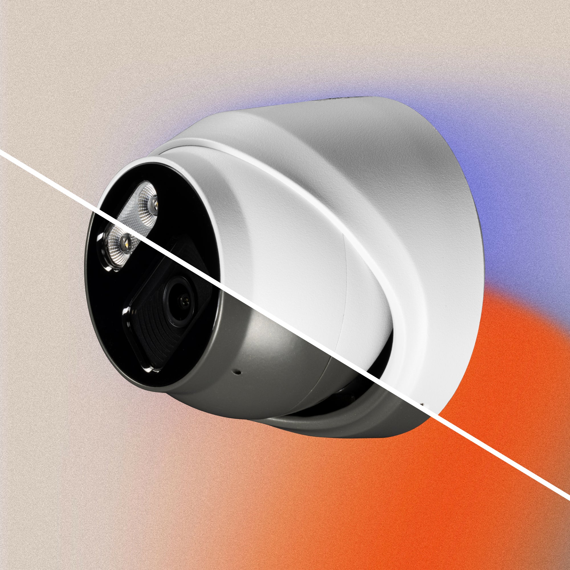 Zxtech 5MP MegaValue PoE IP CCTV Camera with Audio | Pro Fusion Light