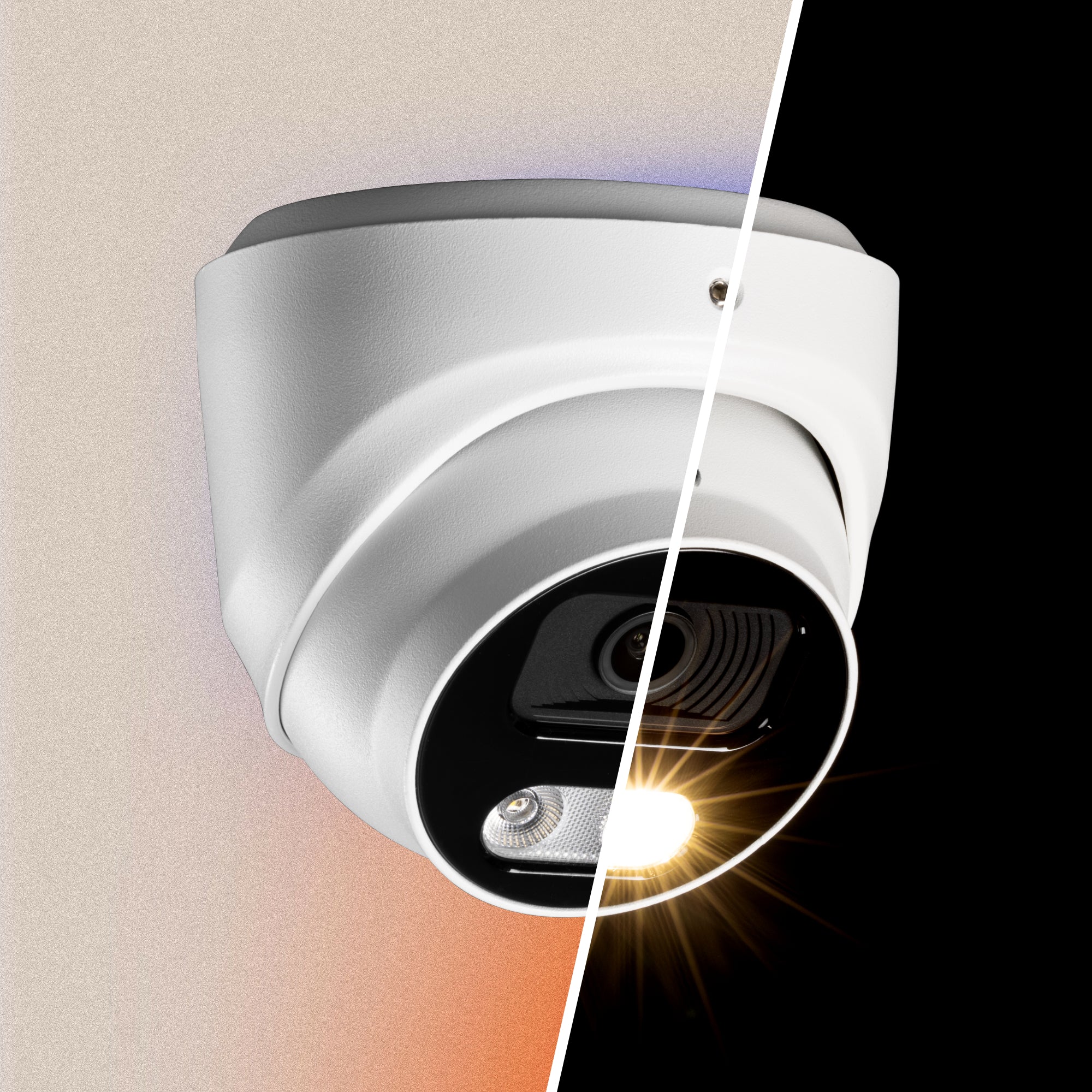 Zxtech 5MP MegaValue PoE IP CCTV Camera with Audio | Pro Fusion Light