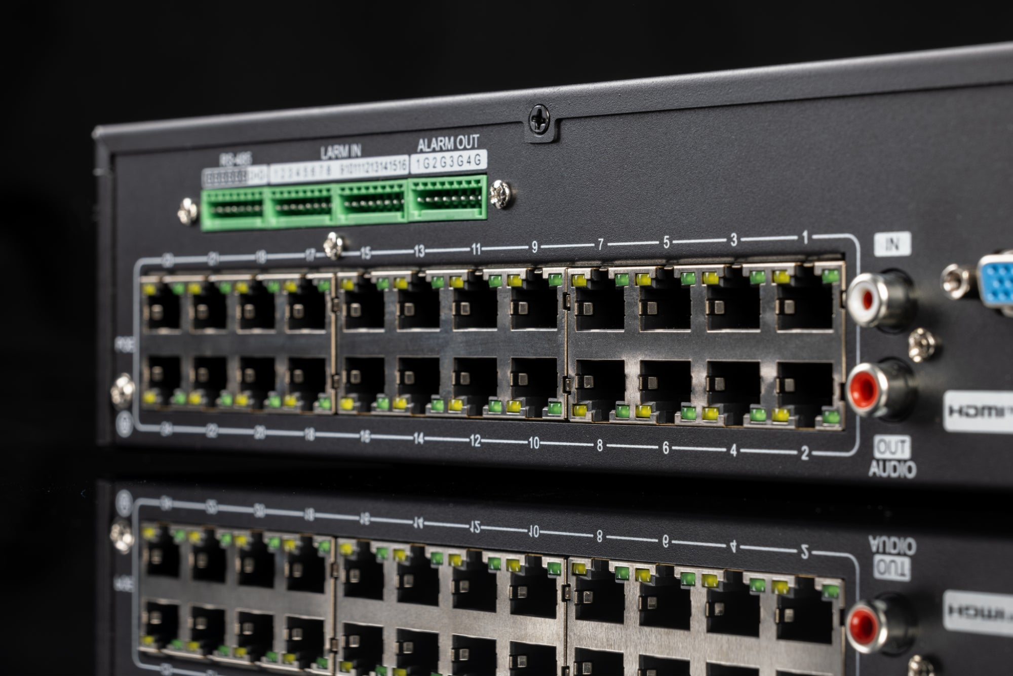 Zxtech Onyx 32 Channel 24-PoE Ports 40TB HDD Bays 12MP/4K CCTV High Definition Network Recorder