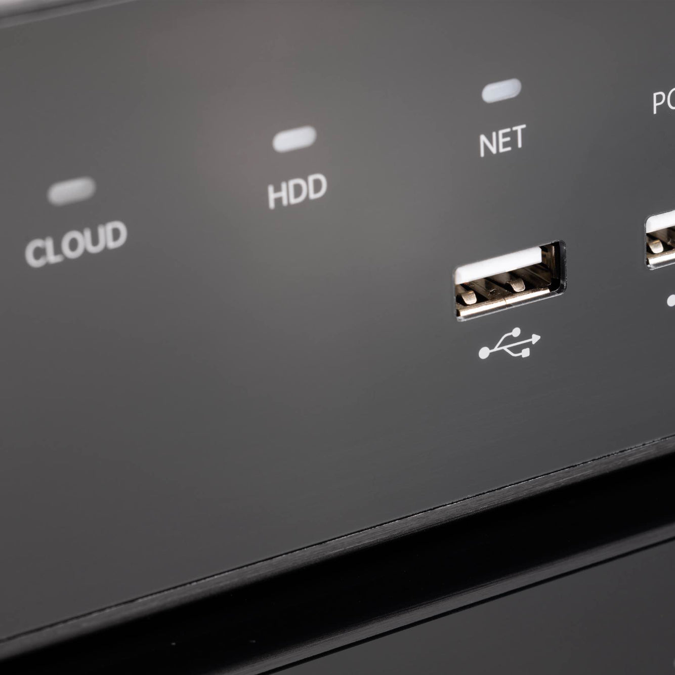 Back Ports of Zxtech 4K 12MP NVR 24 Channel PoE NVR with 32 Channel IP Input