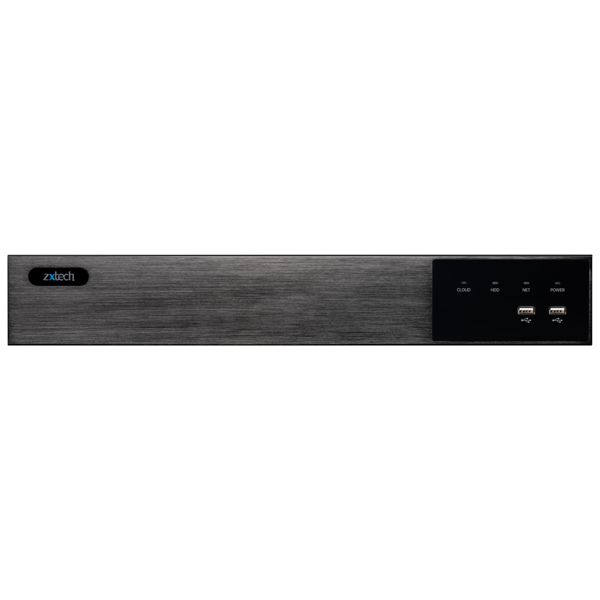 Zxtech Onyx 32 Channel 24-PoE Ports 40TB HDD Bays 12MP/4K CCTV High Definition Network Recorder