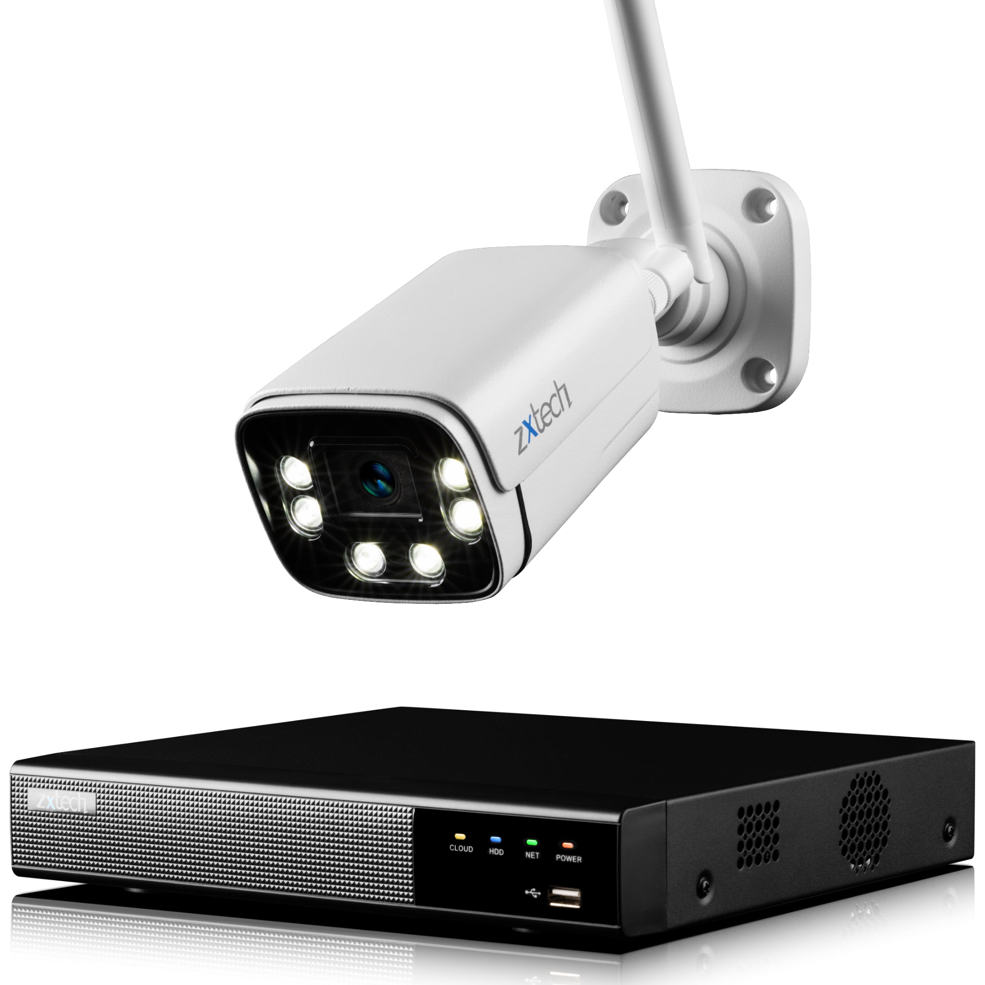 5MP/4K Home Wireless CCTV System Way Audio Sony Starvis Night