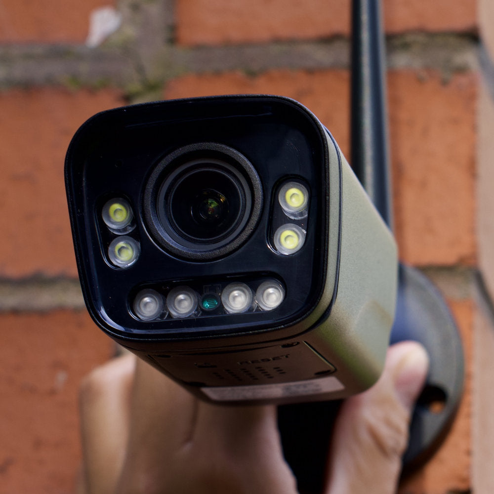 Zxtech 5MP/8MP/4K Wireless CCTV System - 5x WiFi Security Cameras Outdoor 2-Way-Audio Night Vision 9CH Sony Starvis | WF5D9Y