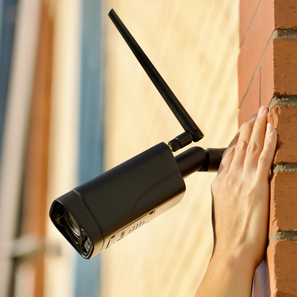 Zxtech 5MP//8MP/4K Wireless CCTV System - 4x WiFi Security Cameras Outdoor 2-Way-Audio Night Vision 9CH Sony Starvis | WF4D9Y