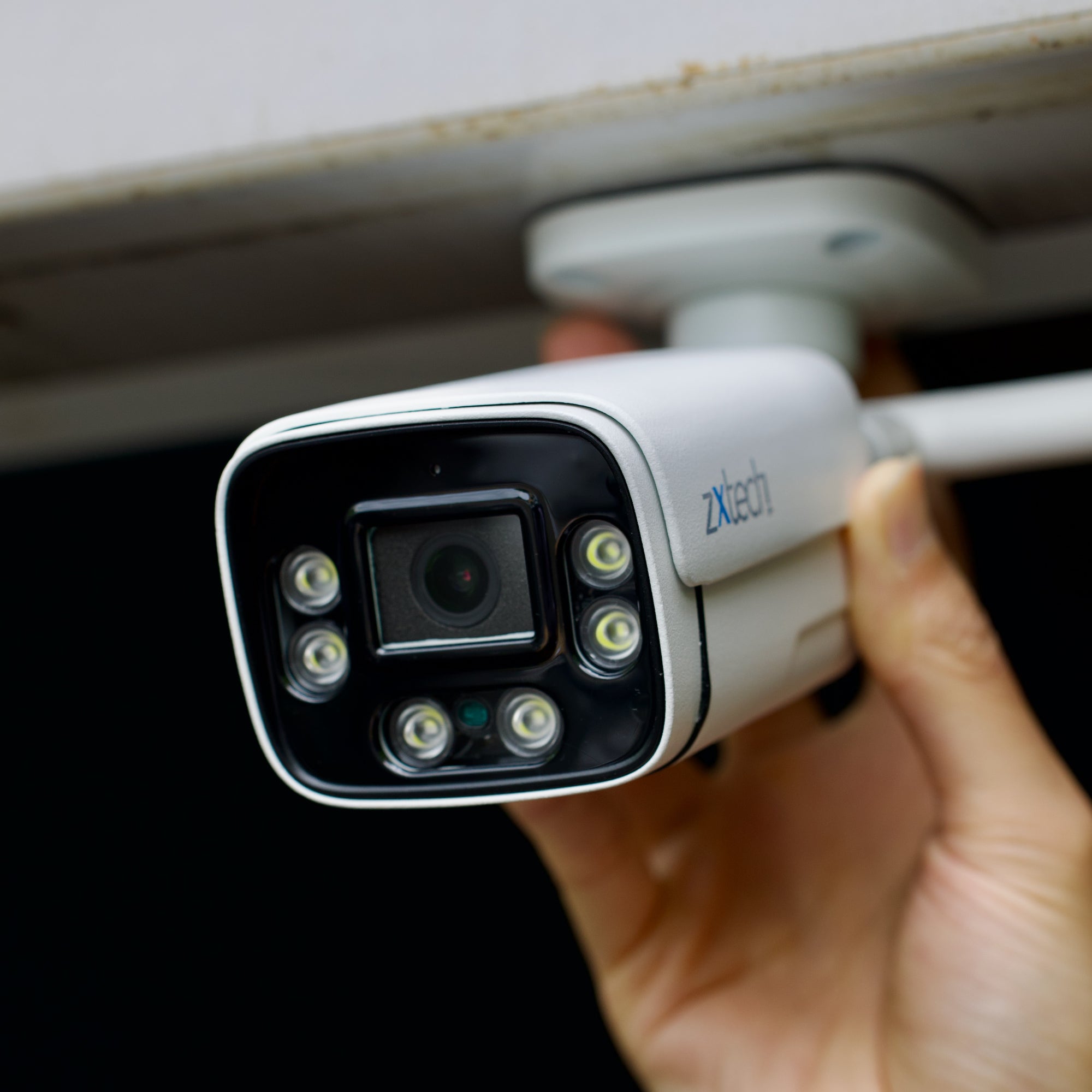 Zxtech 5MP/8MP/4K Wireless CCTV System - 4x WiFi Security Cameras Outdoor 2-Way-Audio Night Vision 9CH Sony Starvis | WF4A9Y