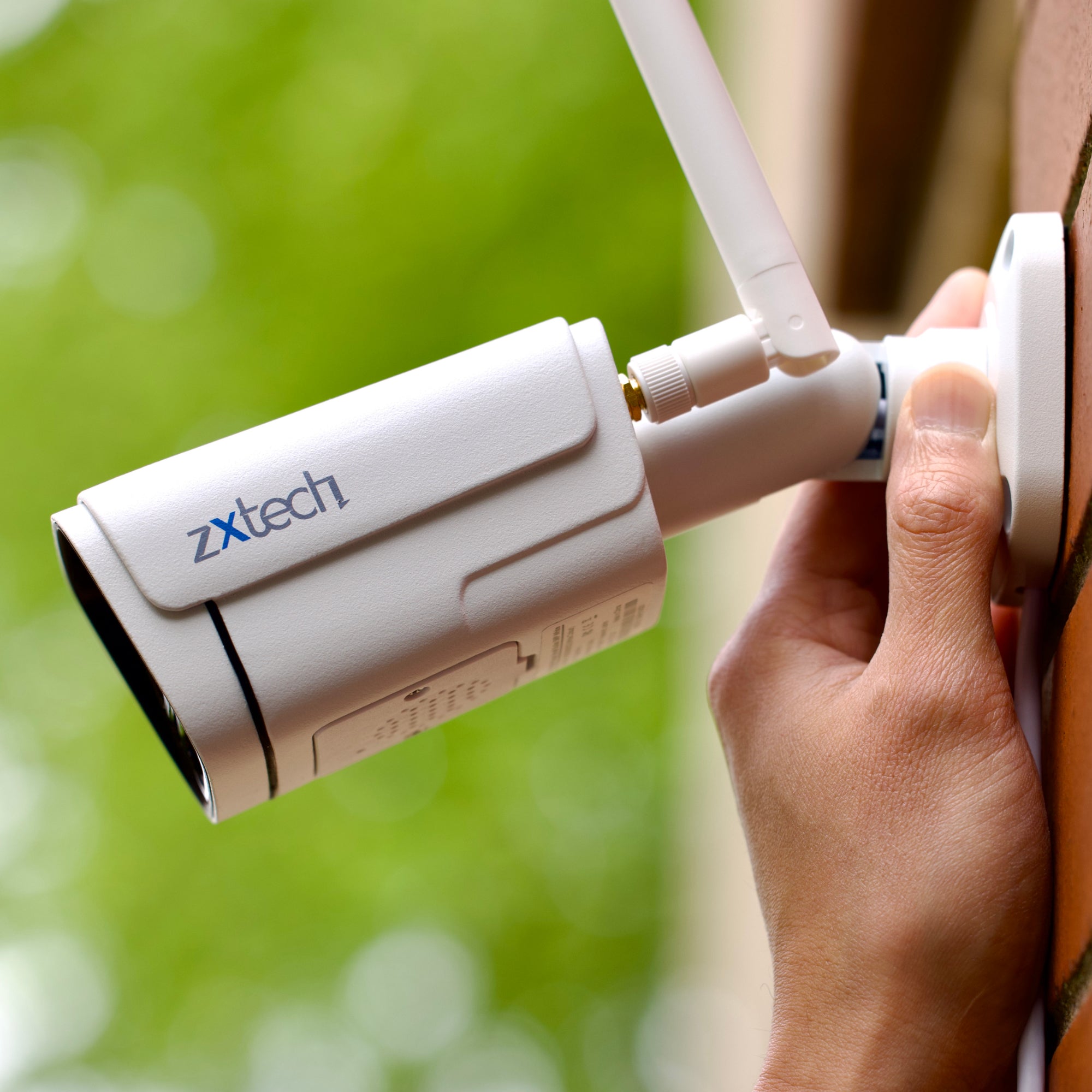 Zxtech 5MP/8MP/4K Wireless CCTV System - 3x WiFi Security Cameras Outdoor 2-Way-Audio Night Vision 9CH Sony Starvis | WF3A9Y