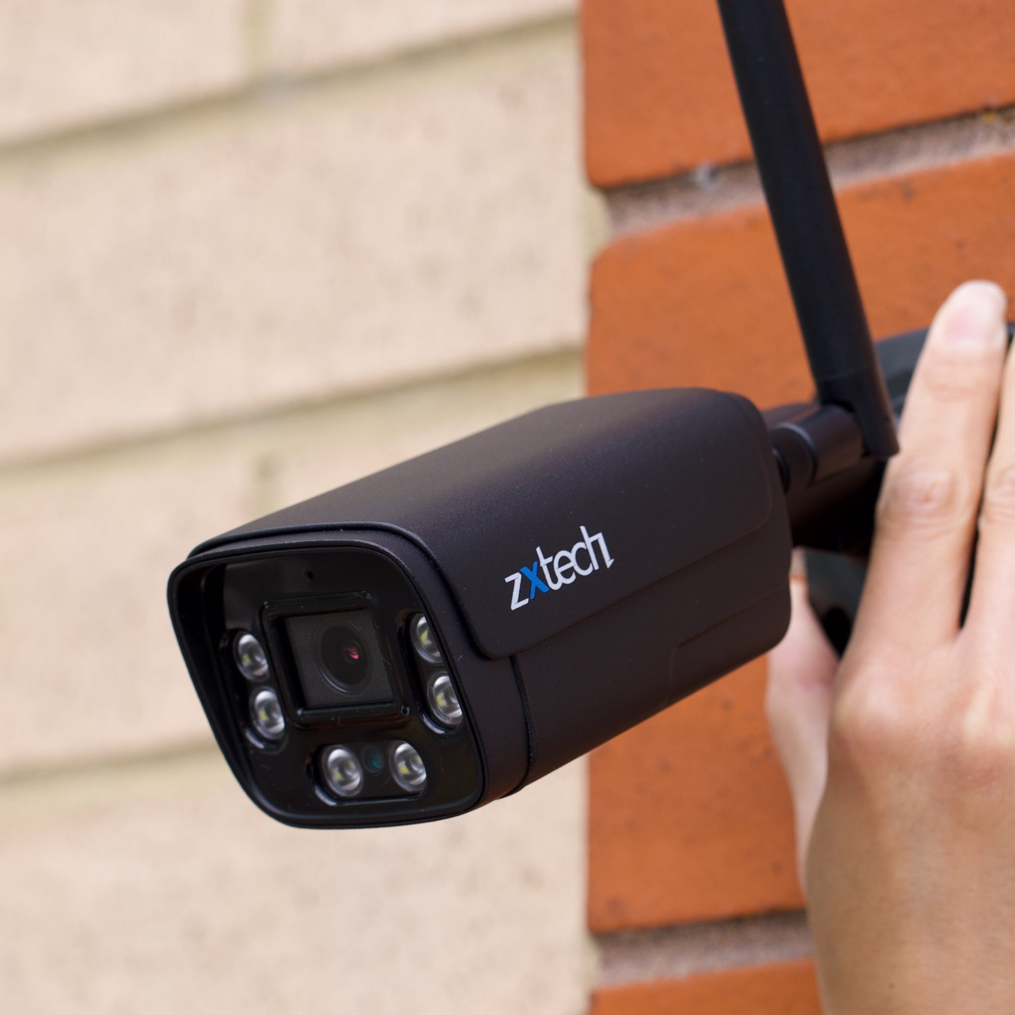 Zxtech 5MP/8MP/4K Wireless CCTV System - 6x WiFi Security Cameras Outdoor 2-Way-Audio Night Vision 9CH Sony Starvis | WF6D9Y