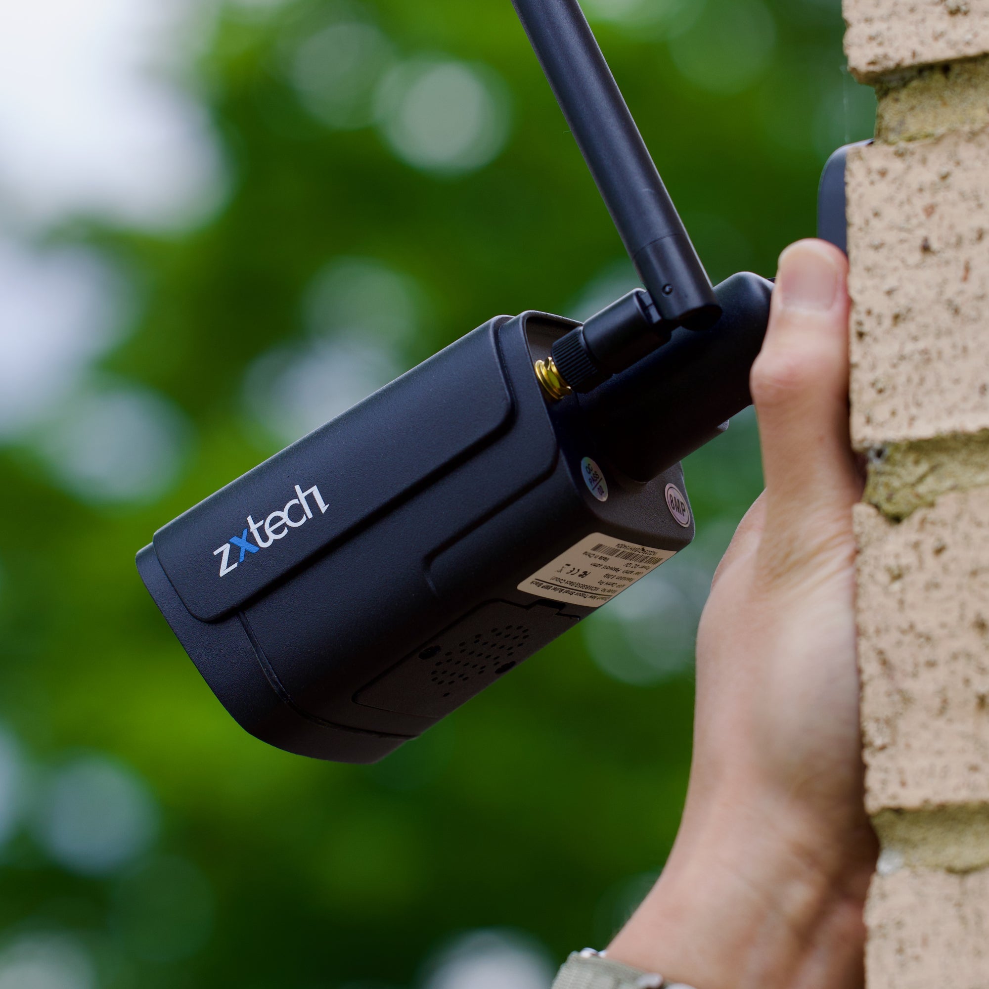Zxtech 5MP/8MP/4K Wireless CCTV System - 5x WiFi Security Cameras Outdoor 2-Way-Audio Night Vision 9CH Sony Starvis | WF5D9Y