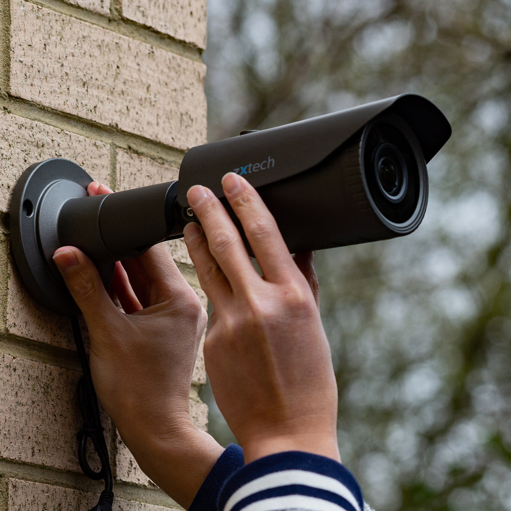 Zxtech Premio 5MP PoE IP CCTV Camera | White