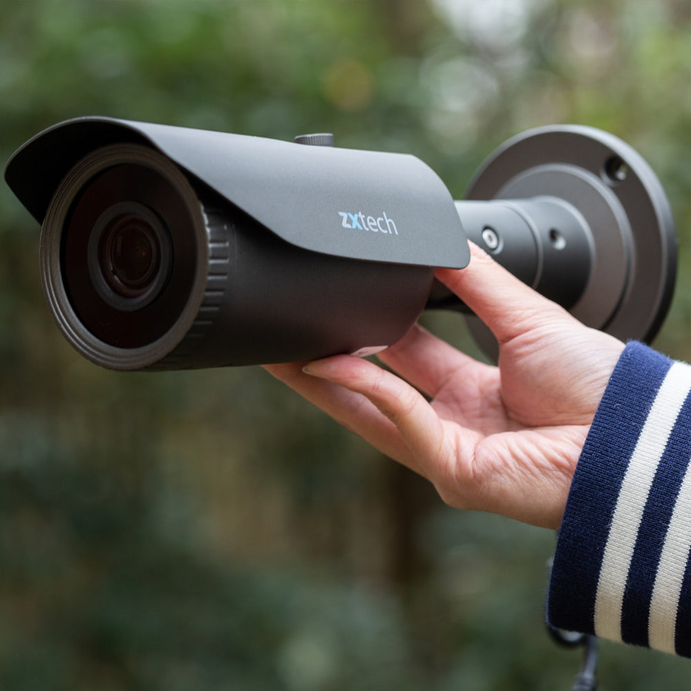 Zxtech Premio 5MP PoE IP CCTV Camera | White