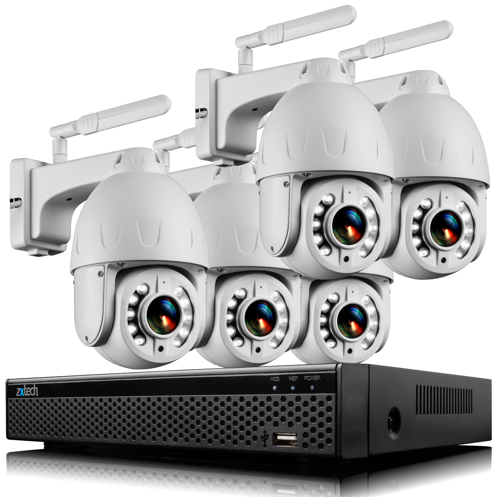 Led store cctv camera