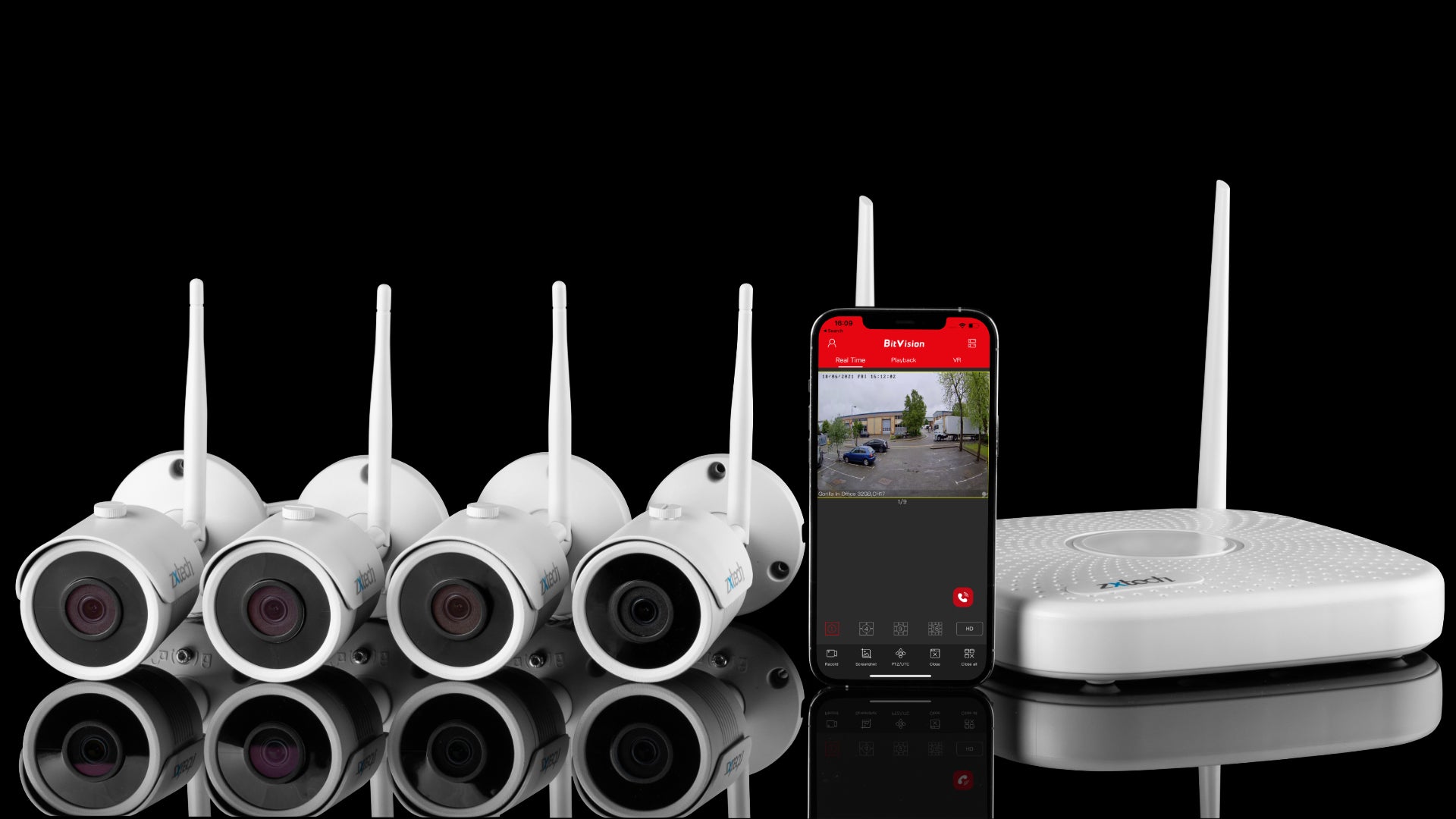 4K Wireless Security Camera System