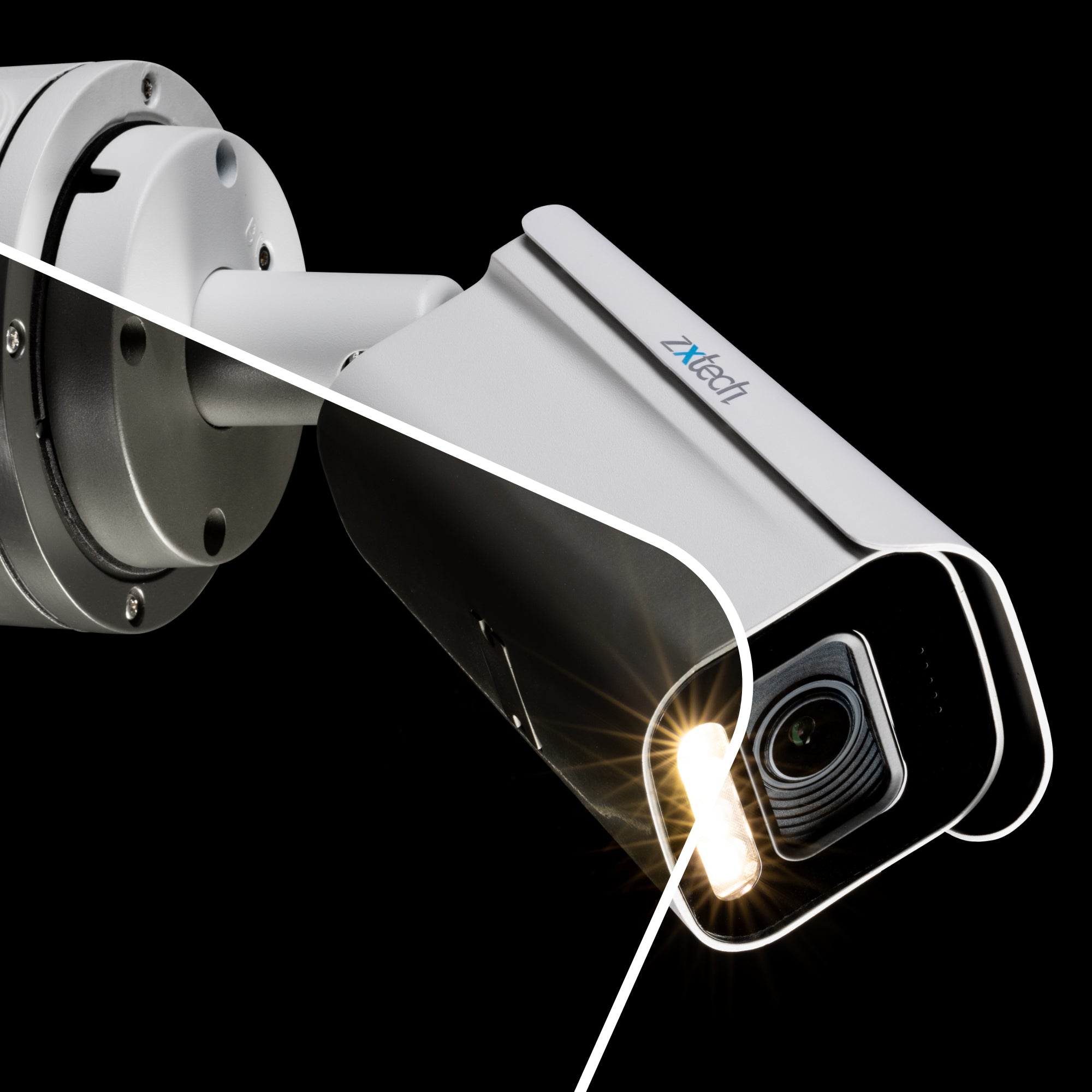 Zxtech 5MP Premio 5× Auto Zoom PoE IP CCTV Camera with Audio | Enhanced Pro Fusion Light
