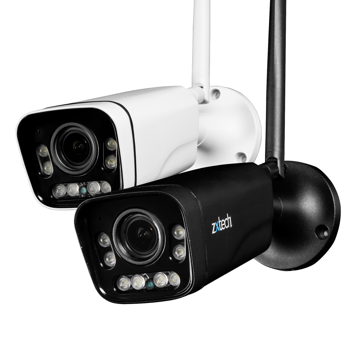 Zxtech 4K Wireless Auto‑Zoom Camera – 5× Zoom, Colour Night Vision