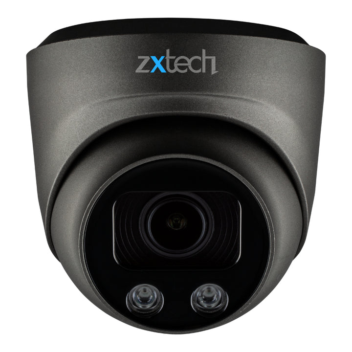 Zxtech 4K 8MP Dome Auto Zoom PoE IP CCTV AI Camera | Face Recognition Sony Starvis