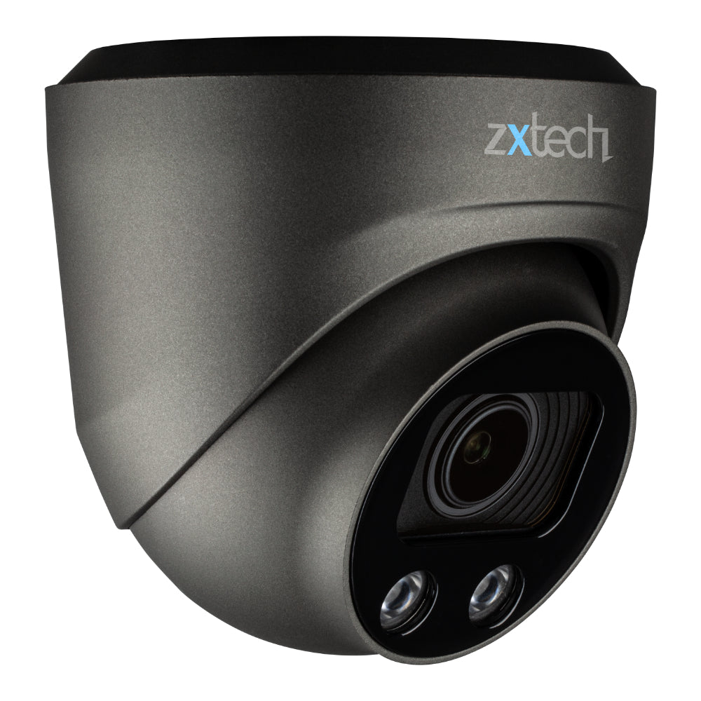 Zxtech 4K 8MP Dome Auto Zoom PoE IP CCTV AI Camera | Face Recognition