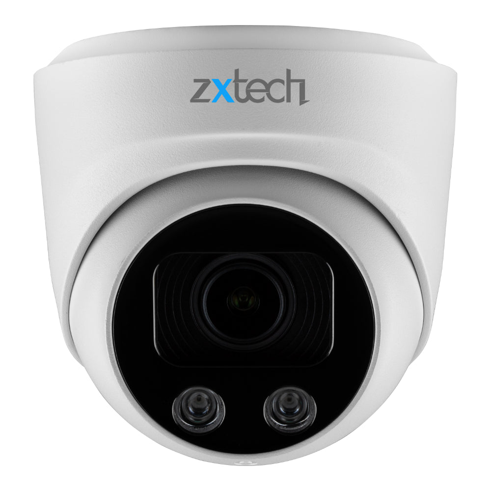 Zxtech 4K 8MP Dome Auto Zoom PoE IP CCTV AI Camera | Face Recognition Sony  Starvis