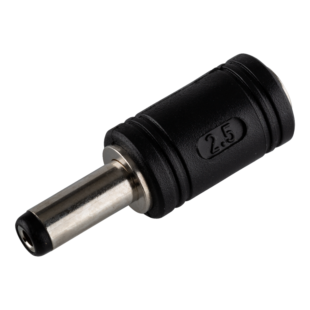Adaptor, 2.1mm DC Socket to 2.5mm DC Plug- 10pcs