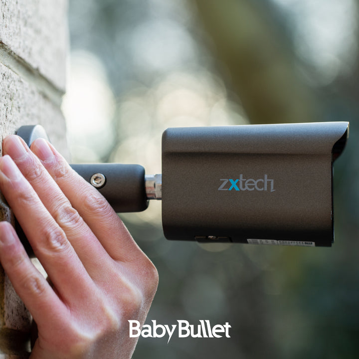 Zxtech 5MP Bullet PoE IP CCTV AI Camera | Face Recognition Built-in Microphone Sony Starvis