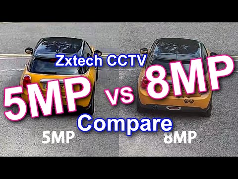 Zxtech 4K 8MP Bullet Auto Zoom PoE IP CCTV AI Camera | Face Recognition 60M IR Sony Starvis