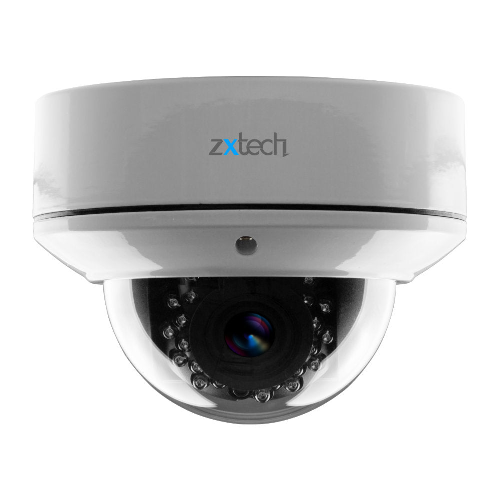 Zxtech Full HD HaloUltra 20M AHD 4in1 2.4MP 2.8-12mm Dome Camera 