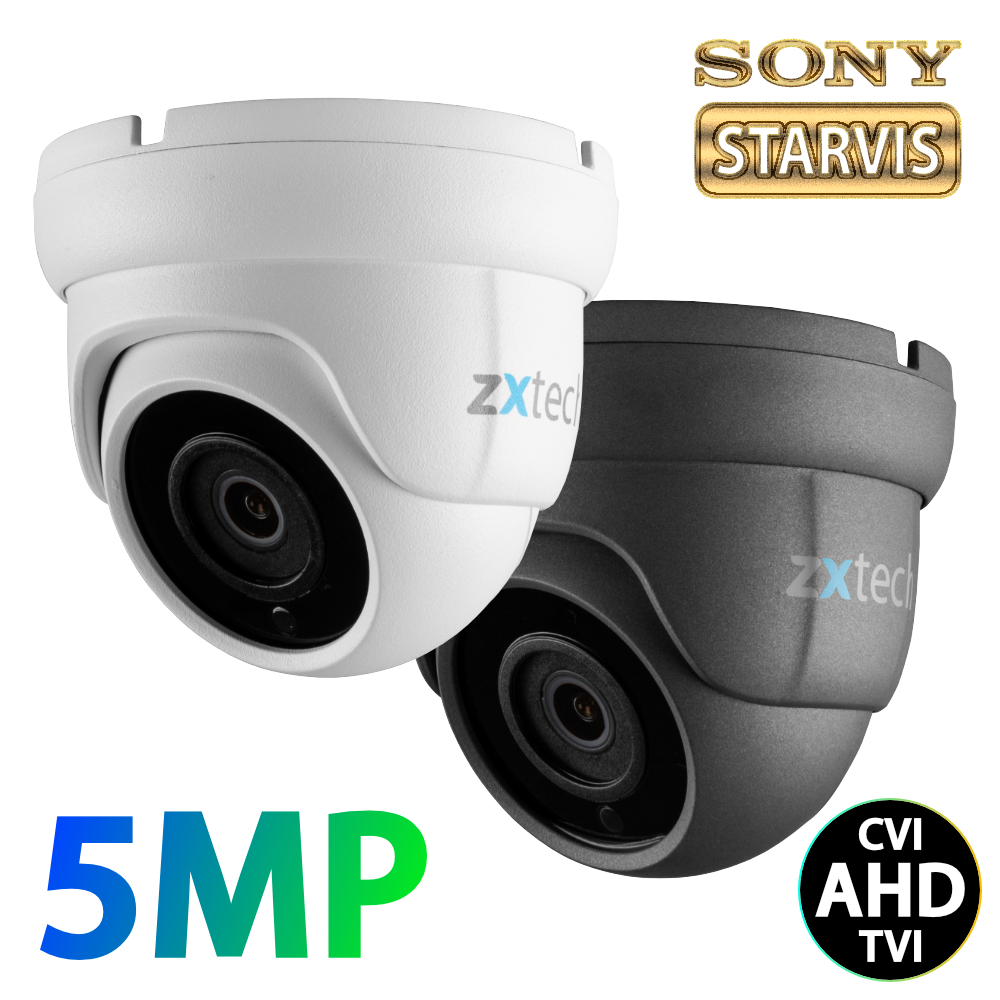 Zxtech Halo 5MP AHD TVI Analog CCTV Camera