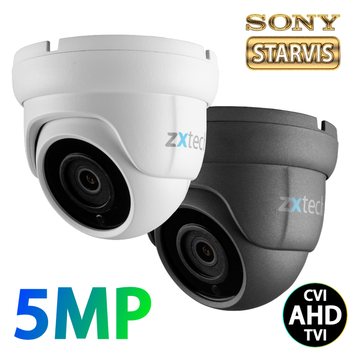 Zxtech Halo 5MP AHD TVI Analog CCTV Camera
