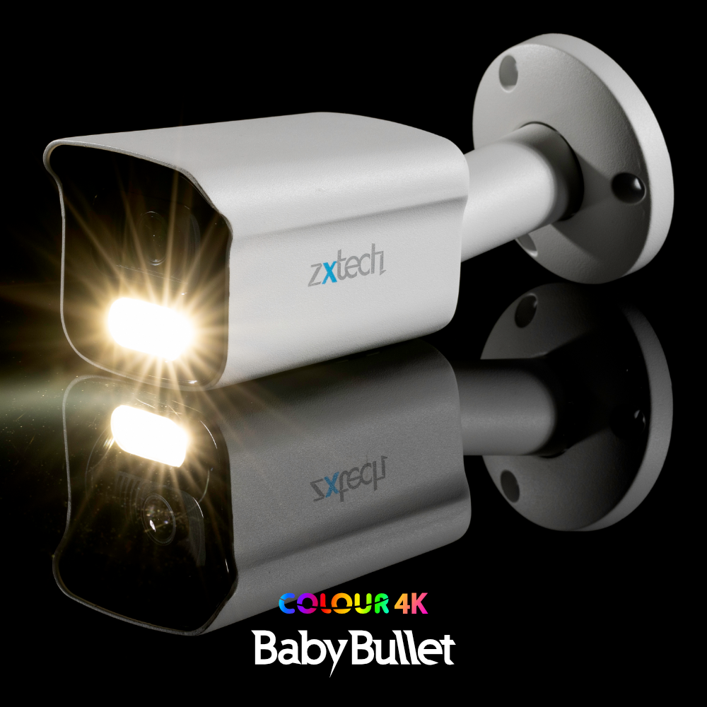 Zxtech 4K Colour Night‑Vision Bullet Camera – AI Face Recognition Zxtech 4K Colour Night‑Vision Bullet Camera – AI Face Recognition
