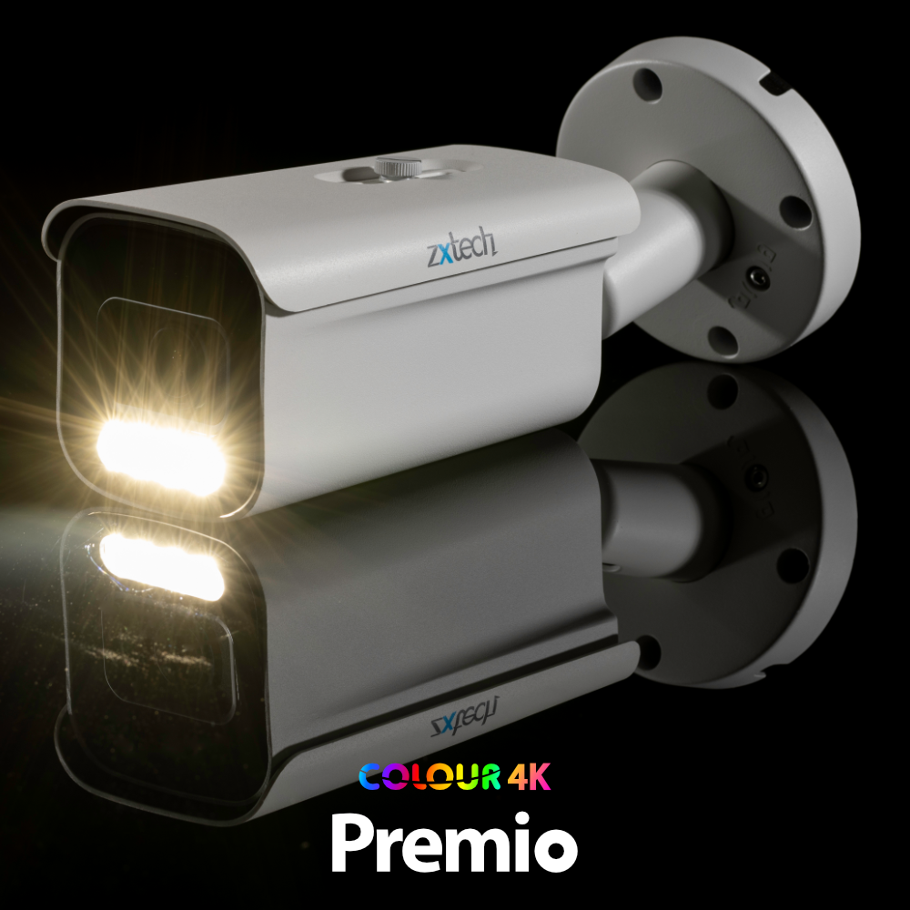 Zxtech 4K 8MP Bullet Motorized Zoom PoE IP CCTV AI Camera Zxtech 4K 8MP Bullet Motorized Zoom PoE IP CCTV AI Camera