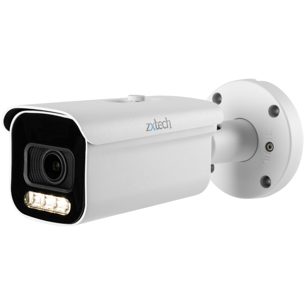 CAMERA MART Zxtech 4K 8MP Bullet Motorized Zoom PoE IP CCTV AI Camera