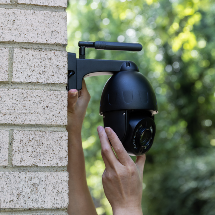 Zxtech 5MP Wireless PTZ CCTV System  - 7 x WiFi Security Camera 5X/10X Auto Zoom Colour Night Vision Outdoor 2-Way-Audio 9CH Sony Starvis