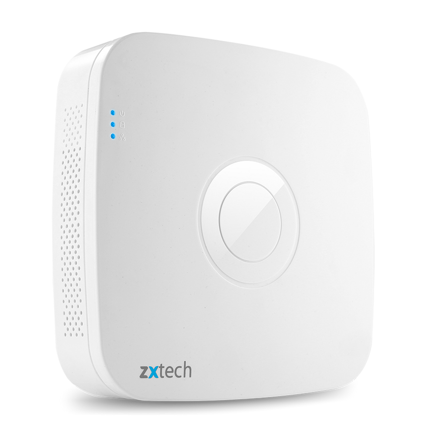 Zxtech Mini 4 Channel Full HD 4 Ports PoE Switch Built-in NVR