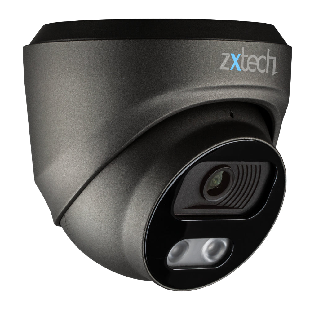 Zxtech 5MP Dome PoE IP CCTV AI Camera | Face Recognition Built-in  Microphone Sony Starvis