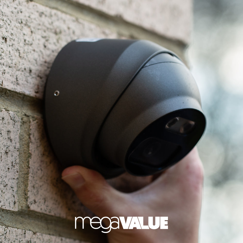 Zxtech 4K 8MP Dome PoE IP CCTV AI Camera | Face Recognition Built-in Microphone