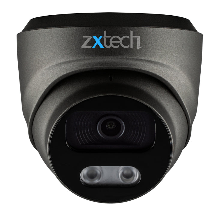 Zxtech 5MP Dome PoE IP CCTV AI Camera | Face Recognition Built-in Microphone