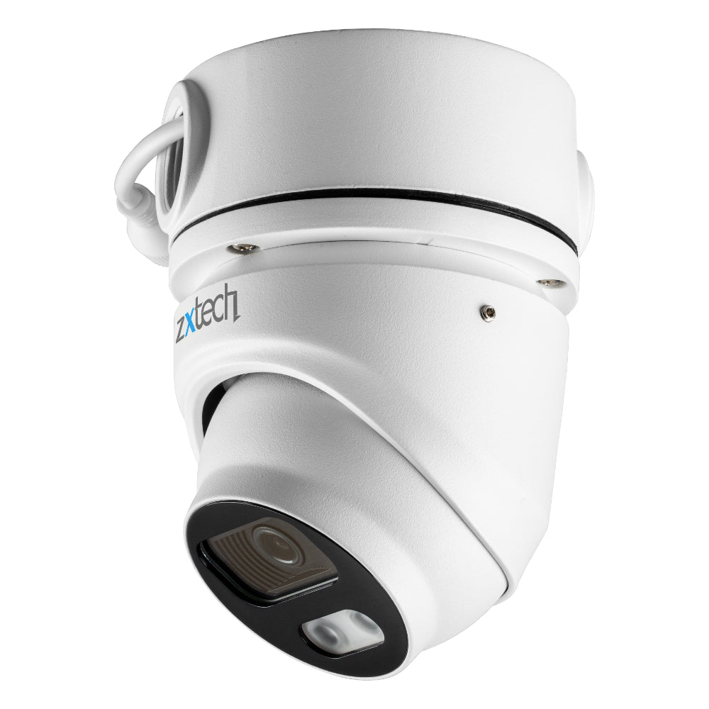 Zxtech 5MP Dome PoE IP CCTV AI Camera | Face Recognition Built-in  Microphone Sony Starvis