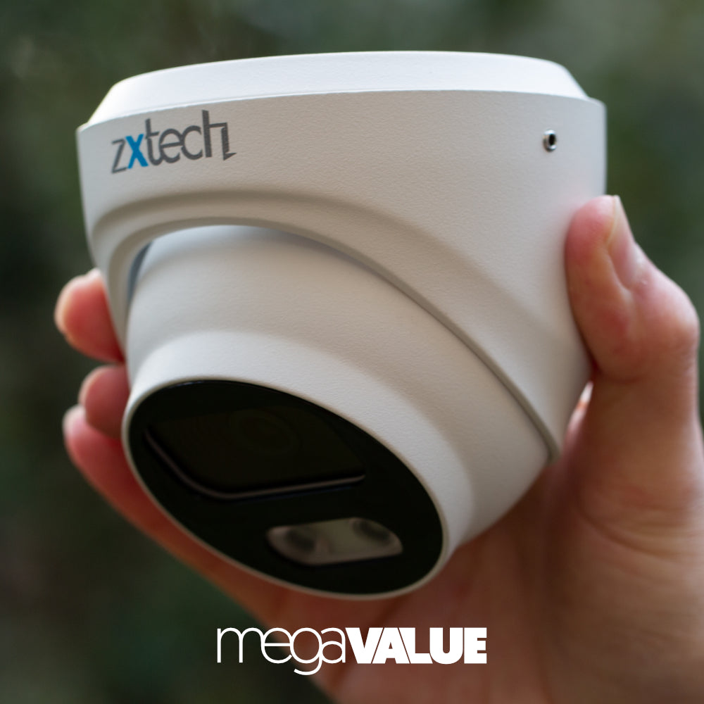 Zxtech Megavalue 4K/8MP/5MP Built-in Mic PoE IP Security Camera