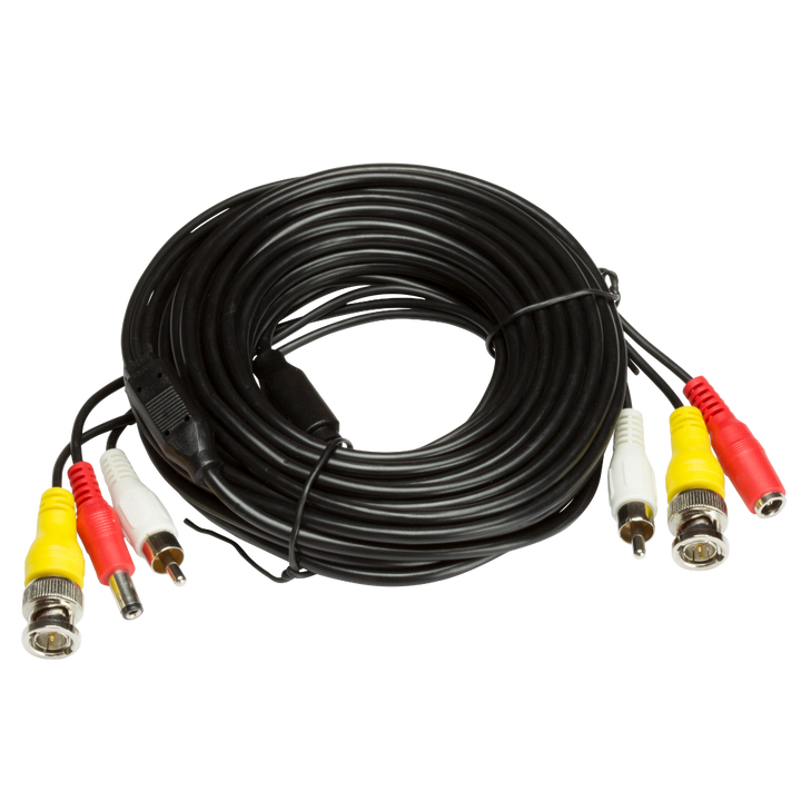 Zxtech 10M Pre-Made BNC+DC+RCA Simense Cable | MK1S78N