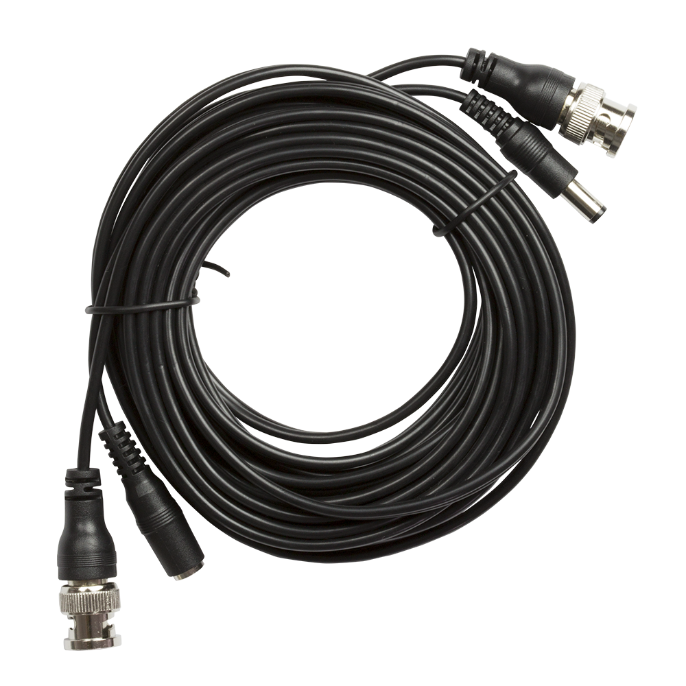 Zxtech Black Pre-Made RG59 Siamese Cable (5M, 10M, 20M, 30M & 40M) | MK5S6NN