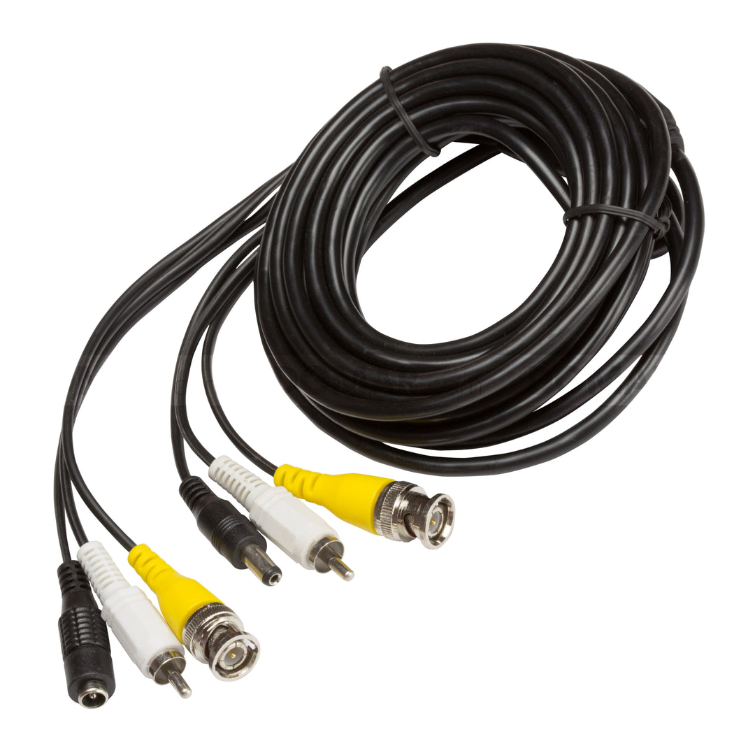 Zxtech 5M Pre-Made BNC+DC+RCA Simense Cable