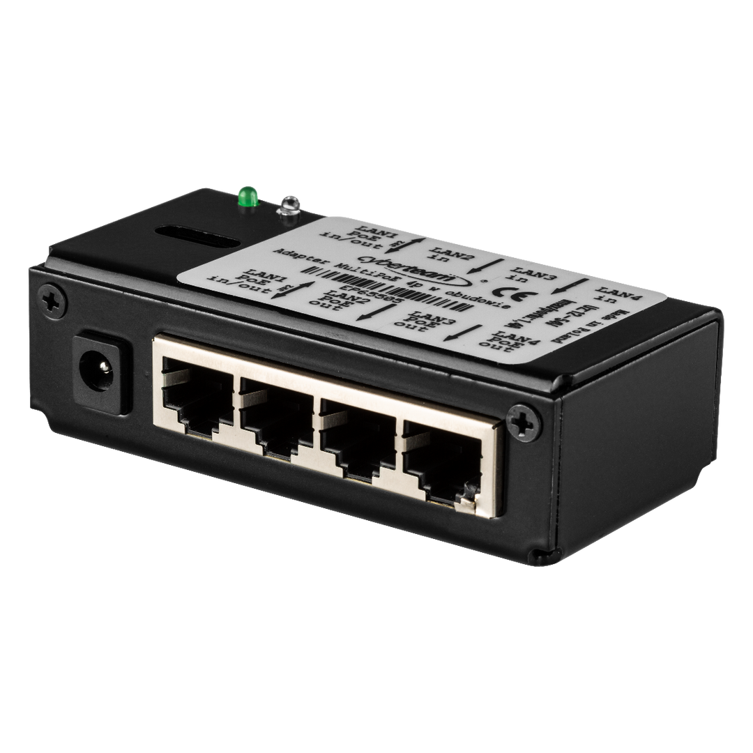 ADAPTER TO POWER SUPPLY VIA TWISTED-PAIR CABLE