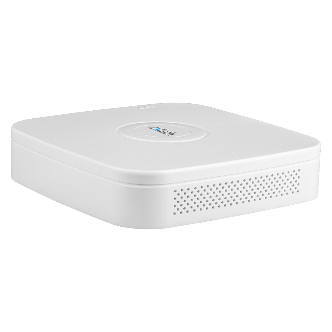 Zxtech Mini 4 Channel Full HD 4 Ports PoE Switch Built-in NVR