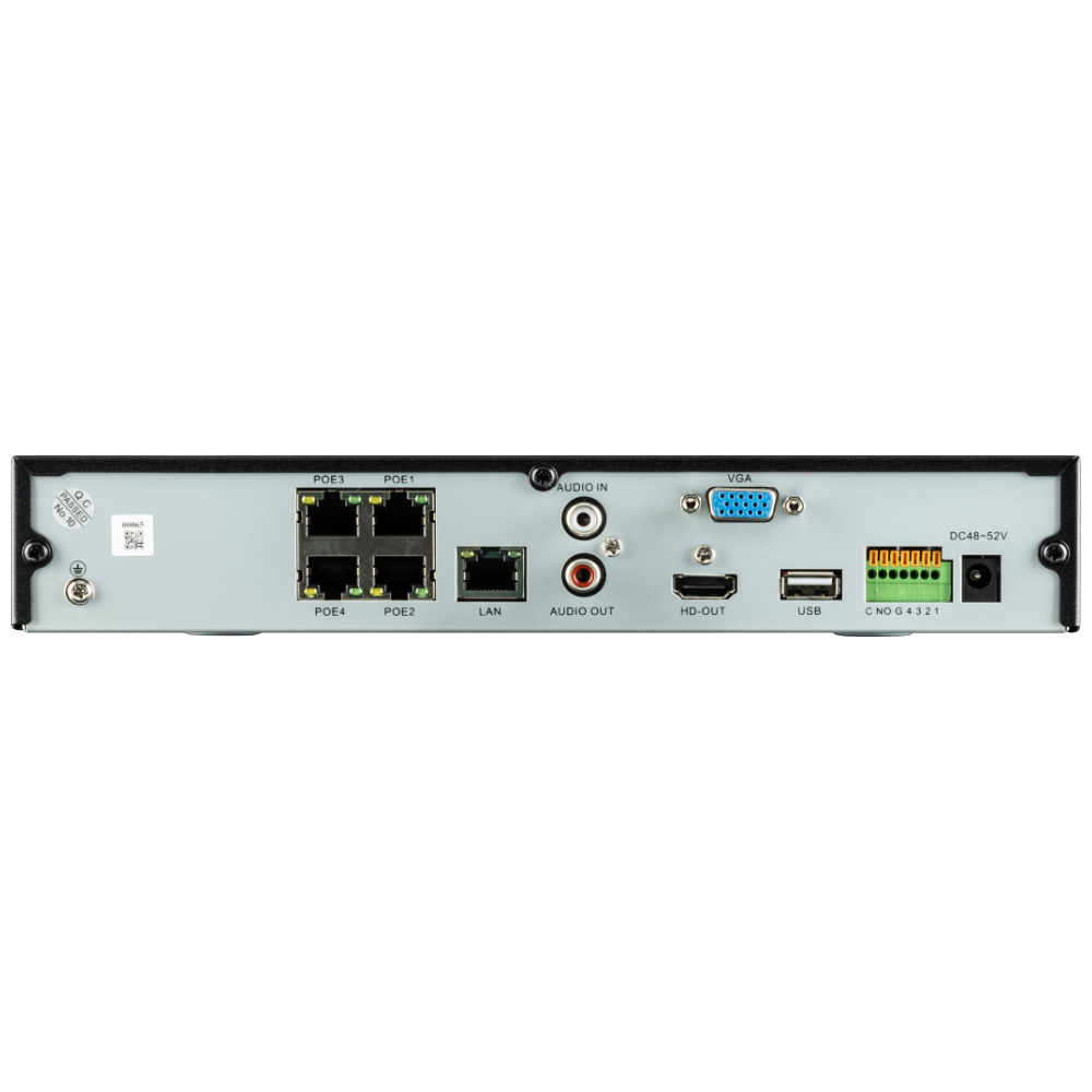 Buy Zxtech 9 Channel 4 PoE Built-in Ports Up to 8MP 5MP CCTV High 