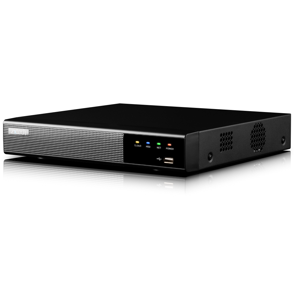 Zxtech Onyx 9 Channel 4-PoE Ports 8MP 4K CCTV High Definition Network Recorder