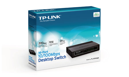 16-Port 10/100Mbps Desktop Switch TL-SF1016D