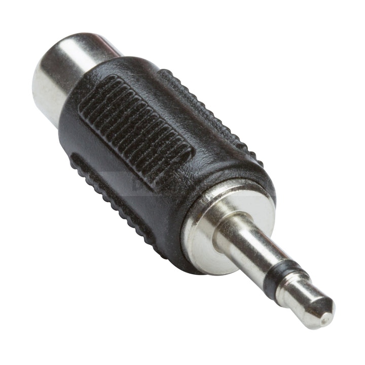 Zxtech 2 Pack of Mini Jack Plug to Single Phono Socket Adaptor