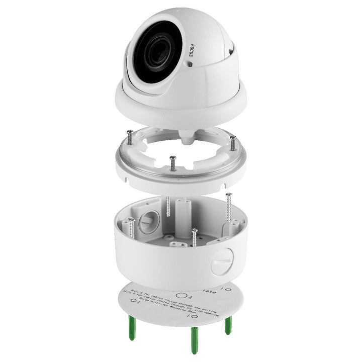 Zxtech Metal Circular CCTV Camera Bracket - HaloPlus Camera